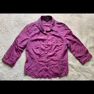 Copper Key Silk Button Down